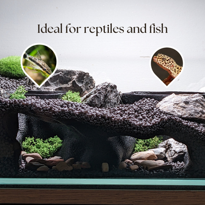 Double Entrance Aquarium and Terrarium Natural Tunnel