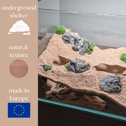 Double Entrance Aquarium and Terrarium Natural Tunnel