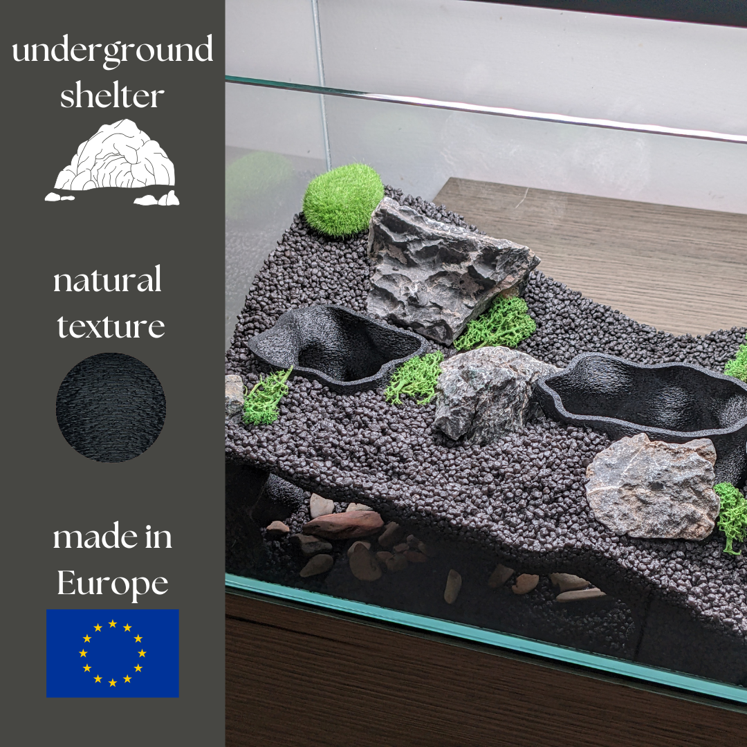 Double Entrance Aquarium and Terrarium Natural Tunnel