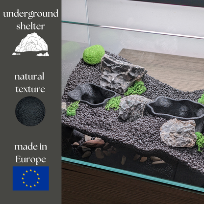 Double Entrance Aquarium and Terrarium Natural Tunnel